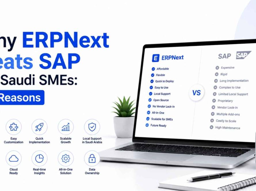 A factual comparison of ERPNext and SAP Business One for Saudi SMEs: licensing, cost, implementation speed, ZATCA readiness, and when SAP still makes sense.